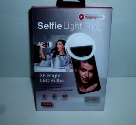 Tzumi 841351181143 Selfie Light Ring Vlogging Series-36 Bright Led Bulbs-brand New In Box