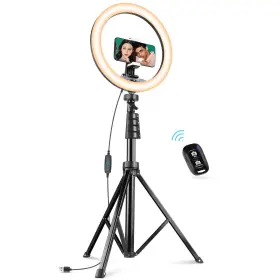 Ubeesize 840322300002 12 Inch Ring Light With Tripod Stand And Phone Holder Selfie 62