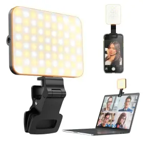 Ubeesize 840322304048 Selfie Light For Phone 80 Led Video Fill With Clip Iphone