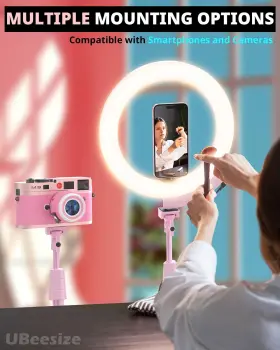 Ubeesize 840322305816 Upgraded 12ftft Ring Light With 62ftft Tripod Stand And Magnetic Phone Holder Led #3