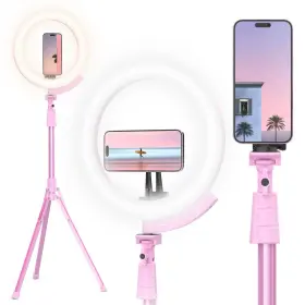 Ubeesize 840322305816 Upgraded 12ftft Ring Light With 62ftft Tripod Stand And Magnetic Phone Holder Led