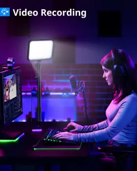 Ubeesize 840322305946 2-pack Rgb Photography Lighting Studio Lights With Adjustable Tripod Stand A #3