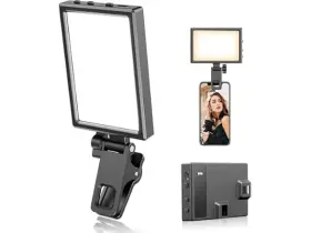 Ubeesize 840322309371 Rechargeable Led Selfie Light With Clip
