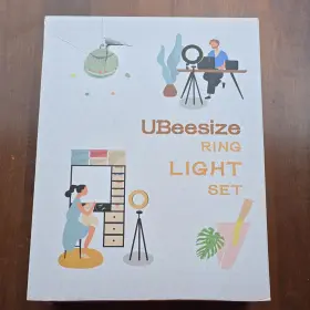 B07qfv72lk Ubeesize 10 Inch Selfie Led Ring Light Set White Black Mpn