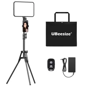 Ub-1fzj13bk Ubeesize Led Video Light Kit Photography Lighting 13 Inch Studio Lights With 65 Tripod