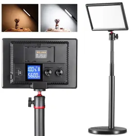 2365-ca2 Ulanzi Led Key Light Desktop Professional Streaming Studio Panel Dimmable Bi-color