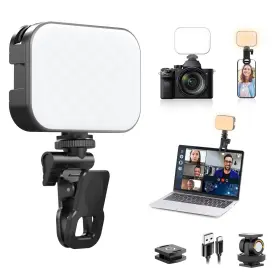 Vl100x Ulanzi 716053674937 Selfie Light Clip Led Panel For Phone/laptop/tablet/computer Bicolo
