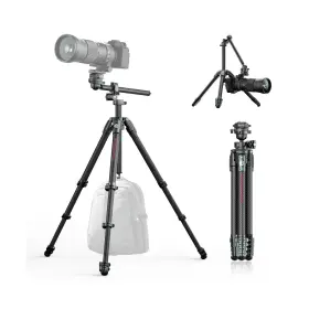 Jj05 Ulanzi 72.4 Inch Carbon Fiber Tripod Overhead Camera W Central Colum