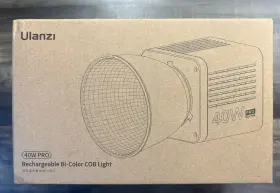 L023 Ulanzi 40w Pro Led Video Light W Built-in 3400mah Battery Bi-color Cob New