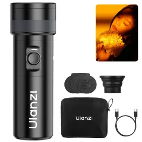L219-us10 Ulanzi Lm01 Rgb Photography Flashlight - 7500mah 4 Color Portable Led Video Spotligh