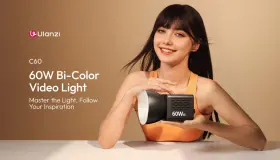 Ulz-l272 Ulanzi C60 60w Bi-color Led Video Light Cob 2500k-6500k Portable Fill