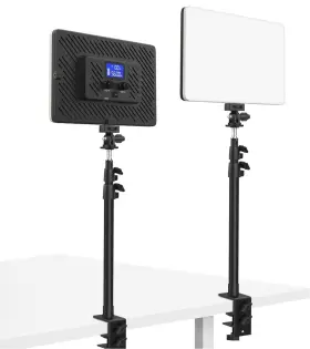 U-20w Unicucp 2 Pack Photography Lighting Kit Built-in 8000mah Stepless Dimmable 2500-8500k