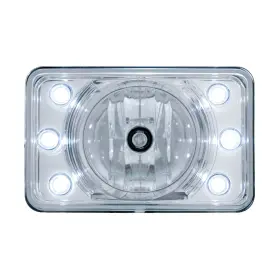 31376 United Pacific Ultralit 4in X 6in Crystal Projection Headlight With 6 Whit