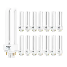 B0c7bghb5w Unitedlux 15 Pack Plc-13w 4 Pin G24q-1 Double Tube Compact Fluorescent Light Bu