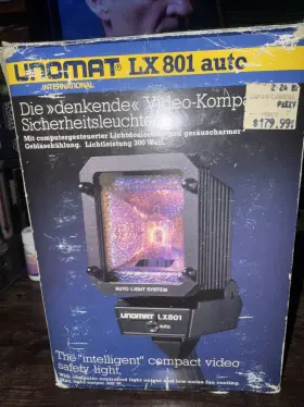 Lx801-auto Unomat Lx801 Auto 300 Watt 110 Volt System Compact Video Safety Light