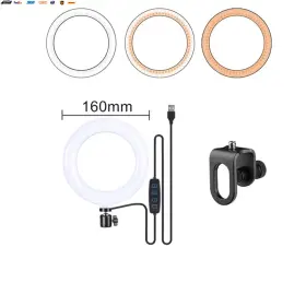 Usa-viralfinds 313035085028 Ring Light Led Lamp Lighting With Clip On Laptop Computer For Video Conference Z