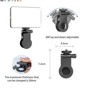 Usa-viralfinds 313109857810 Smartphone Selfie Light Video Conference Portable Led Compati #2