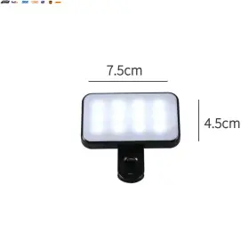 Usa-viralfinds 445021617609 Selfie Light Clip-on Led For Phone Laptop Tablet Computer