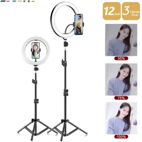 Usa-viralfinds 726084040915 26cm Led Selfie Ring Lamp Photographic Lighting Usb Remote Fill Ligh #2