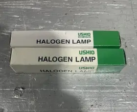 120v-1000wcf1 Ushio Lot Of 2 - Osram And Halogen Photo Lamps Fhm 1000w-120v. Unused. Boxed