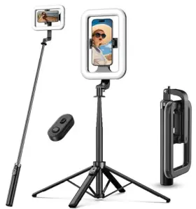 Tt-rclsel028 Valor Communication Inc. Selfie Ring Light With 72 Inch Tripod Stand - Extendable Stick #2