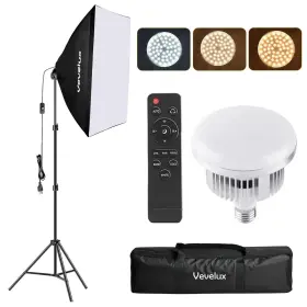 Sj5070 Vevelux Softbox Lighting Kit 20 X 28 Inch / 50 70 Cm Photography Ki
