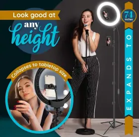 Sydkts19chxd00001v1 Vevor Ring Light Stand Kit #2