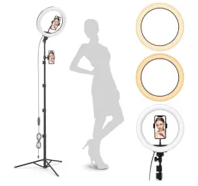 Sydkts19chxd00001v1 Vevor Ring Light Stand Kit