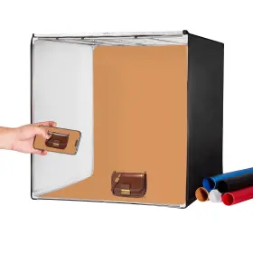 Sydxnjbh39innnk6j Vevor Photo Studio Light Box 39 Inch X 5600k With 210 Led Lights Power Adapter