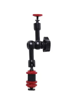 7arm-p Vgear By Rokinon 7 Inch Articulating Variable Friction Arm With Hot Shoe Adapter