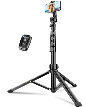 P18e Victiv Phone Tripod 72 Inch Camera Stand With Remote And Holder Stable