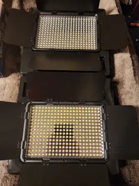 Led-420 Vidpro Professional 416 Led On-camera Photo And Video Light X2 #2