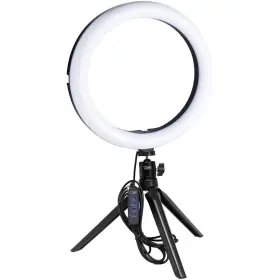 Rl-10 Vidpro 10 Inch Bi-color Led Ring Light Kit With Mini Tripod And Ball Head
