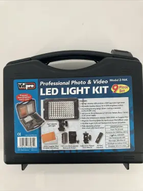 Z-96k Vidpro Professional Photo And Video Led Light Kit