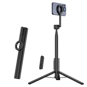 Oth-ab202max-64 Vimitty Magsafe Tripod For Iphone 64ftft Selfie Stick Phone With Metal Ring And Remote