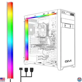Kb-14 Visit The Gim Store Rgb Led Light Strip Kit 0.98ft Magnetic Addressable For Pc Gaming