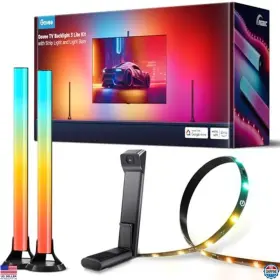 H605a Visit The Govee Store 3 Lite Tv Backlight Kit - 11.8ft Rgbicw Wi-fi Led Strip For 55-65in Tvs