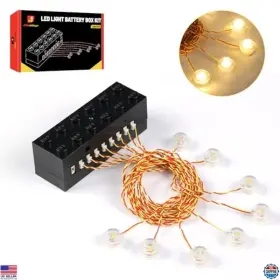 Jmb001 Visit The Jmbricklayer Store Led Light Kit 2x6 Up Bricks Light-sensing Diy Lighting Set