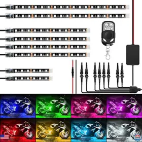 Tl-42 Visit The Nilight Store 8pcs Motorcycle Rgb Led Light Kit Waterproof Multi-color Atmosphere
