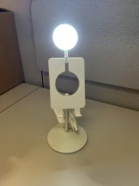 Vivitar 681066050712 Target Vlogging Ring Light With Built-in Phone Stand Nwt