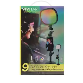 Vivitar 681066074619 Creator Series 9 Inch Full Color Key Light Style# V9rgbplkit-noc