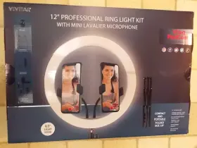 Vivrl1263mic Vivitar 12 Inch Professional Ring Light Kit With Microphone #3