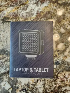 7142-47bk Wansenlaptop And Tablet Portable Video Light