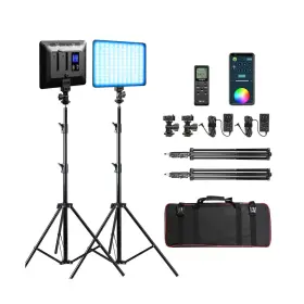 Sprite-20 Weeylite 2packs Sprite20 2-packs Led Video Lighting Kit For Photography Full Rgb Co