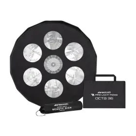 2548-westcott Westcott 36 Inch Silver Interior Beauty Dish Switch With Corner System Bundle