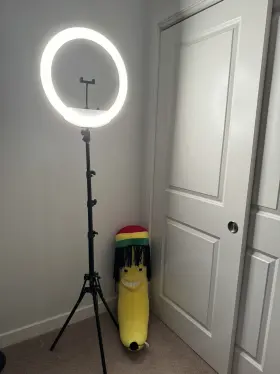 4450 Westcott 18 Inch Bi-color Led Ring Light Kit With Batteries Stand #4450