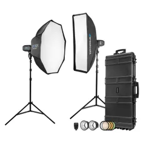Fj400 Westcott 4735s Strobe 2 Light Location Kit With Wireless Trigger For Sony Camera
