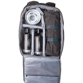 4932-o Westcott L60-b 60w Bi-color Cob Led Video 2-light Backpack Kit Open Box #4932 O #2