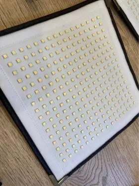 1746244 Westcott 7419-n Flex 1x1ft X-bracket Mount Daylight Led Mat Set - Sku#1746244
