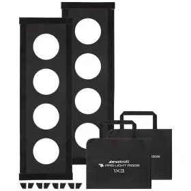 Westcott 810008716588 Pro Light Mods 2-pack - Quick Softbox Attachment Simulating Stadium Lights
